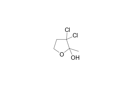 3,3-Dichloro-5-hydroxy-2-methyltetrahydrofuran