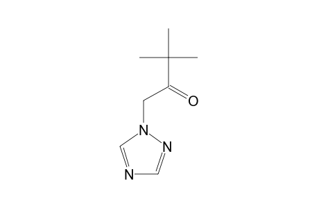 2-Butanone, 3,3-dimethyl-1-(1H-1,2,4-triazol-1-yl)-