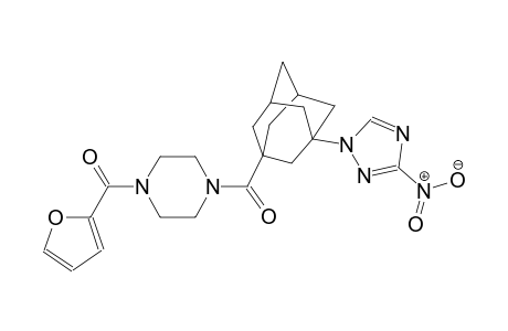 1-(2-furoyl)-4-{[3-(3-nitro-1H-1,2,4-triazol-1-yl)-1-adamantyl]carbonyl}piperazine