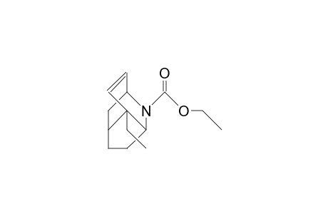 N-Ethoxycarbonyl-7-ethyl-2-aza-tricyclo(4.3.1.0/3,7/)dec-8-ene