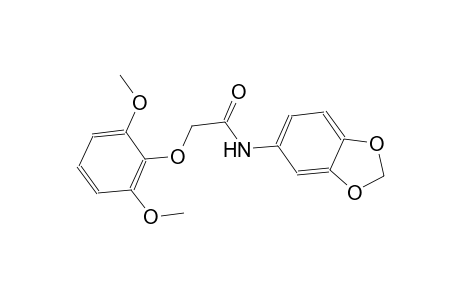 acetamide, N-(1,3-benzodioxol-5-yl)-2-(2,6-dimethoxyphenoxy)-