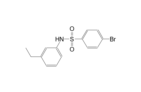 4-bromo-N-(3-ethylphenyl)benzenesulfonamide
