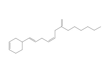 4-((1E,4Z)-7-Methylenetrideca-1,4-dienyl)-cyclohex-1-ene