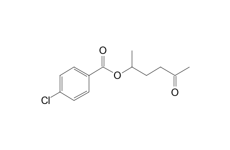 5-[(p-Chlorobenzoyl)oxy]-2-hexanone