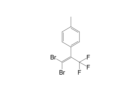 1-(1,1-dibromo-3,3,3-trifluoroprop-1-en-2-yl)-4-methylbenzene