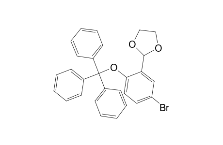 2-(5-Bromo-2-trityloxyphenyl)-1,3-dioxolane