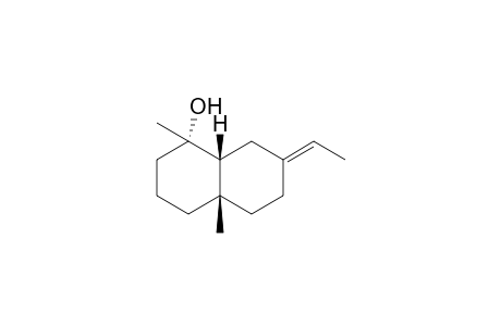 (1.alpha.,4a.beta,8a.beta.)-(+-)-Decahydro-7-ethylidene-1,4a-dimethyl-1-naphthalenol isomer