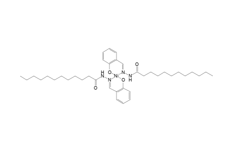 dodecanoic acid, salicylidenehydrazide, nickel derivative