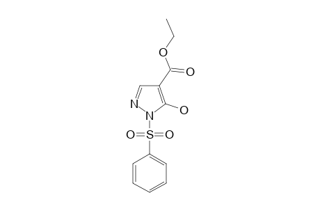 1-(BENZENESULFONYL)-5-HYDROXYPYRAZOLE-4-CARBOXYLATE