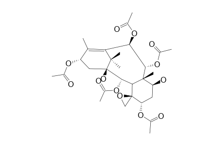 1-BETA,7-BETA-DIHYDROXY-4-BETA,20-EPOXY-2-ALPHA,5-ALPHA,9-ALPHA,10-BETA,13-ALPHA-PENTA-ACETOXY-TAX-11-ENE