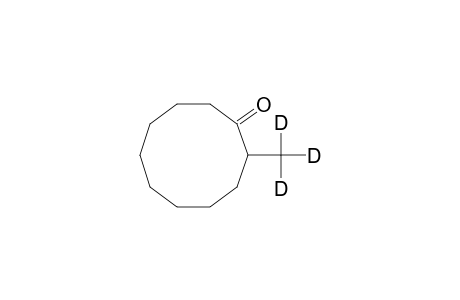 2-(Methyl-D3)-cyclodecanone