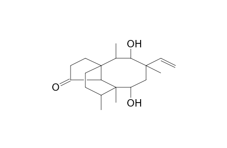 Tetracyclo[5.4.3.0(7,11)]tetradecane-2.alpha.-5.beta.diol-10-one, 1,4.alpha.,6,14-tetramethyl-4-vinyl-