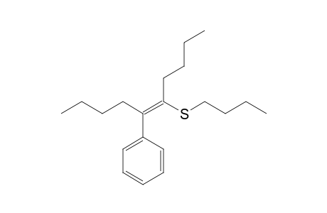 (Z)-6-(n-Butylthio)-5-phenyl-5-decene