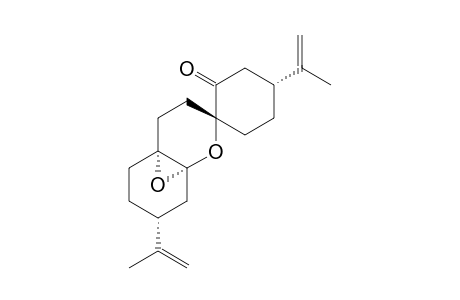 (1R,1'S,4R,6'R,9'R)-4,9'-bis(prop-1-en-2-yl)-2',11'-dioxaspiro[cyclohexane-1,3'-tricyclo[4.4.1.0(1,6)]undecan]-2-one