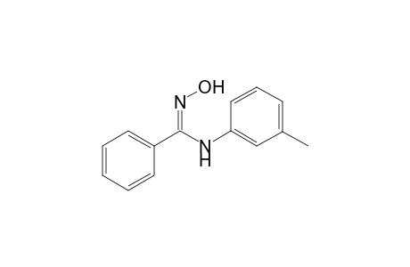 N'-Hydroxy-N-(3-methylphenyl)benzenecarboximidamide