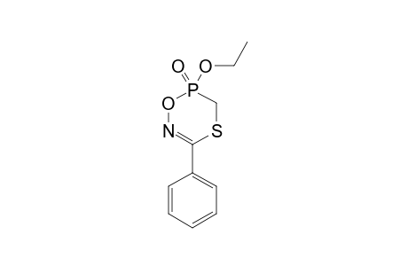 2-ETHOXY-5-PHENYL-1,2,3,4-TETRAHYDRO-1,4,6,2-OXATHIAZAPHOSPHORINE-2-OXIDE