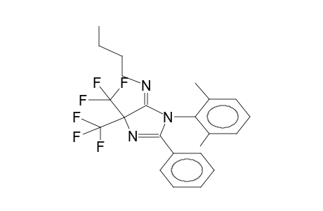 (E)-5-BUTYLIMINO-1-(2,6-DIMETHYLPHENYL)-2-PHENYL-4,4-BIS(TRIFLUOROMETHYL)-2-IMIDAZOLINE