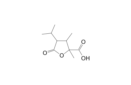 2,3-Dimethyl-4-isoproopyl-5-oxo-tetrahydrofuran-2-carboxylic Acid