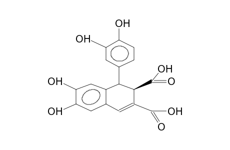 1R,2S-2,3-DICARBOXY-6,7-DIHYDROXY-1-(3',4'-DIHYDROXY)-PHENYL-1,2-DIHYDRO-NAPHTHALENE