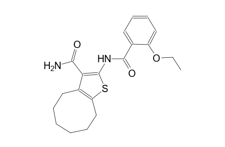 2-[(2-ethoxybenzoyl)amino]-4,5,6,7,8,9-hexahydrocycloocta[b]thiophene-3-carboxamide