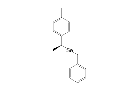 Benzyl-[1-(4-tolylethyl)]selane