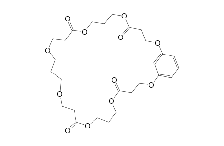 2,6,10,14,18,22,26,30-Octaoxa-bicyclo(29.3.1)pentatriaconta-1(35),31,33-triene-5,11,21,27-tetrone