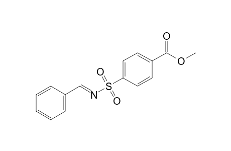 N-(Benzylidene)-4-(methoxycarbonyl)benzenesulfonamide