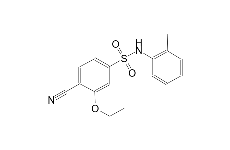4-Cyano-3-ethoxy-N-O-tolyl-benzenesulfonamide