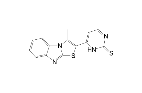 6-(3-Methylthiazolo[3,2-a]benzimidazol-2-yl)pyrimidine-2(1H)-thione