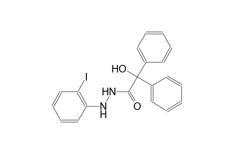 2-hydroxy-N'-(2-iodophenyl)-2,2-diphenylacetohydrazide