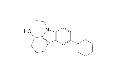 6-cyclohexyl-9-ethyl-2,3,4,9-tetrahydro-1H-carbazol-1-ol