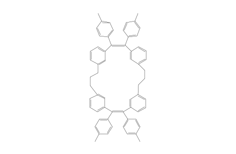10,11,27,28-terakis(4-methylphenyl)[3.2.3.2]paracyclophane-10,27-diene