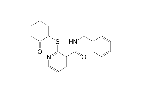 3-Benzylaminocarbonyl-2-(2-oxocyclohexylthio)pyridine