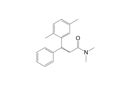 3-(2,5-dimethylphenyl)-N,N-dimethyl-3-phenylacrylamide