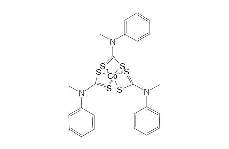 TRIS-(N-METHYL-N-PHENYL-DITHIOCARBAMATO)-COBALT-(3)-COMPLEX