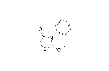 2-Methoxy-3-phenyl-1,3,2-thiazaphospholidin-4-one