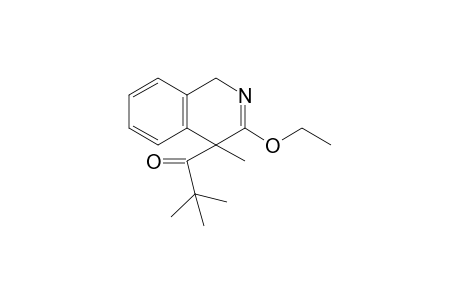 1-(3-Ethoxy-4-methyl-1H-isoquinolin-4-yl)-2,2-dimethyl-1-propanone