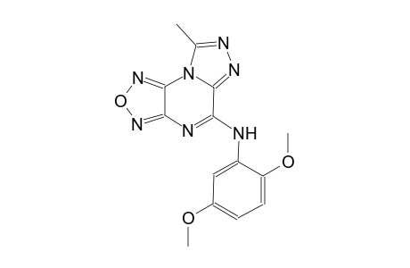 N-(2,5-dimethoxyphenyl)-8-methyl[1,2,5]oxadiazolo[3,4-e][1,2,4]triazolo[4,3-a]pyrazin-5-amine