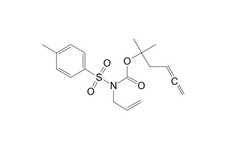 1,1-Dimethylpenta-3,4-dienyl N-allyl-N-(p-tolylsulfonyl)carbamate