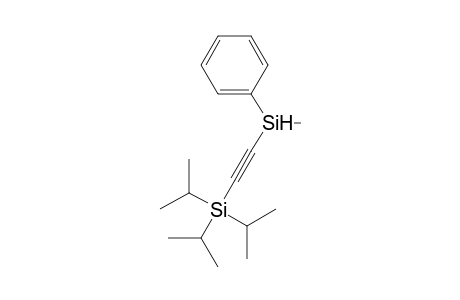 [(Methyl(phenyl)silyl)ethynyl]triisopropylsilane