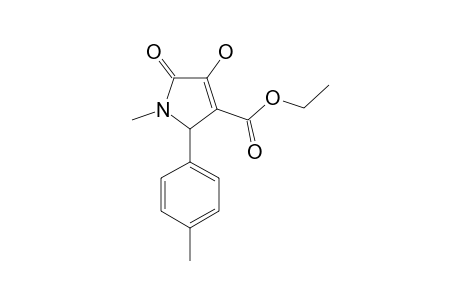 ETHYL-4-HYDROXY-1-METHYL-2-(4-METHYLPHENYL)-5-OXO-2,5-DIHYDRO-1H-PYRROLE-3-CARBOXYLATE