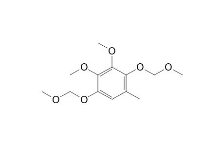 2,3-Dimethoxy-1,4-bis[methoxymethoxy]-5-methylbenzene