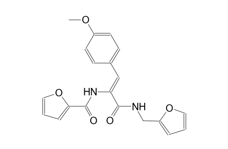 N-[(Z)-1-{[(2-furylmethyl)amino]carbonyl}-2-(4-methoxyphenyl)ethenyl]-2-furamide