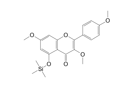 3,7,4'-tri-O-methyl-5-O-(trimethylsilyl)kaempferol