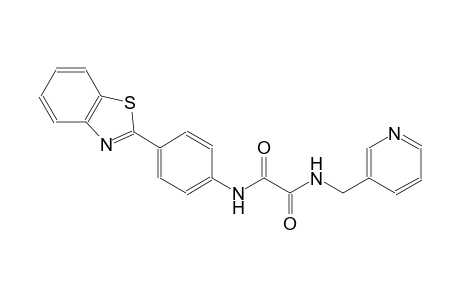 ethanediamide, N~1~-[4-(2-benzothiazolyl)phenyl]-N~2~-(3-pyridinylmethyl)-