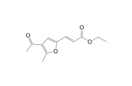 Ethyl (E)-3-[4'-acetyl-5'-methyl-2'-furyl]propenoic acid