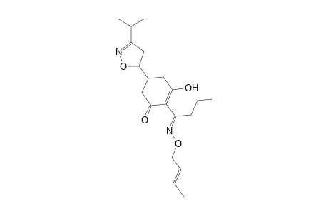 2-Cyclohexen-1-one, 2-[1-[(2-butenyloxy)imino]butyl]-5-[4,5-dihydro-3-(1-methylethyl)-5-isoxazolyl]-3-hydroxy-