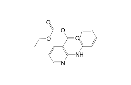 2-Anilino-3-pyridinecarboxylic acid ethoxycarbonyl ester