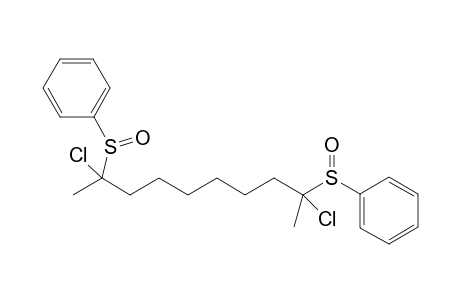 2,9-Dichloro-2,9-di(phenylsulfinyl)decane