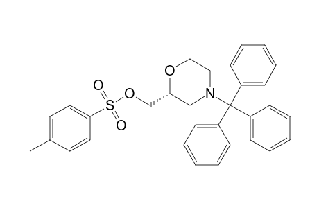 [(2R)-4-(triphenylmethyl)morpholin-2-yl]methyl 4-methylbenzenesulfonate